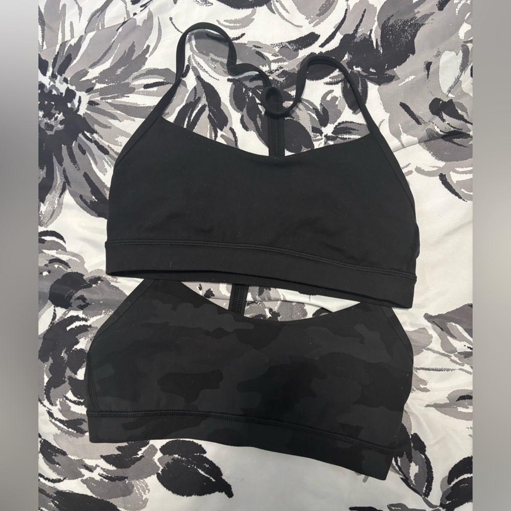 TWO lululemon flow Y bra a-c cups